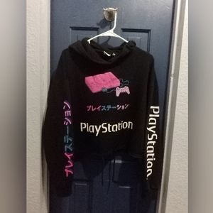 Cropped hoodie